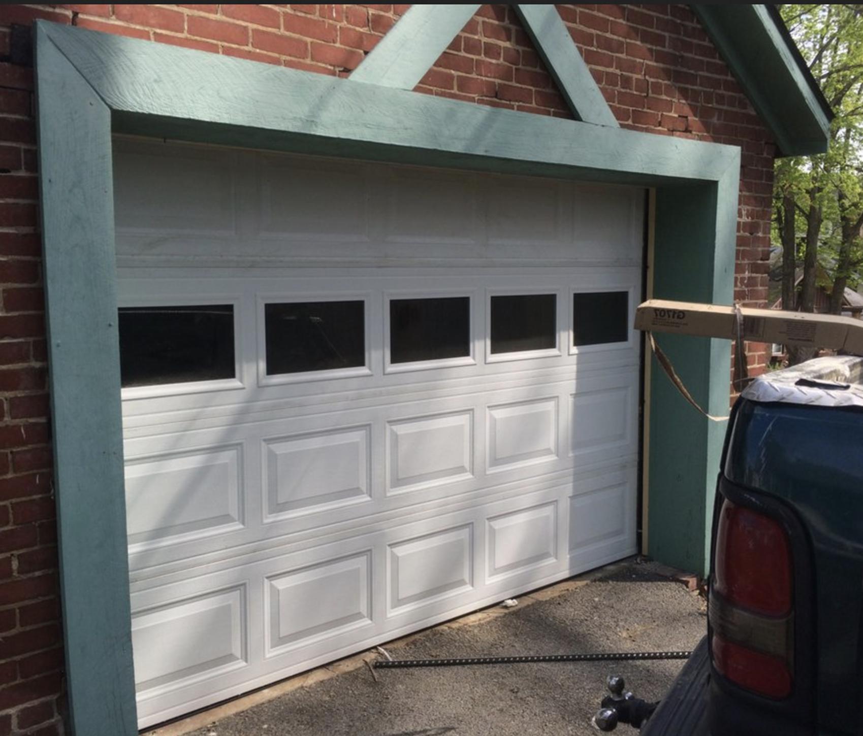 Garage door installation in Stafford